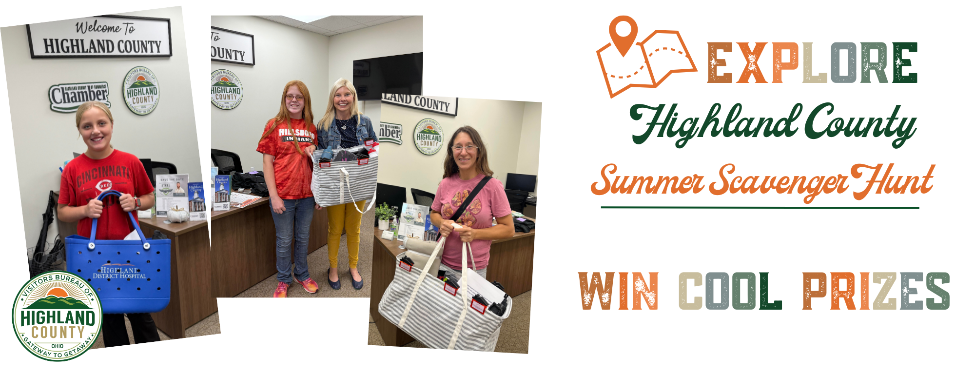 Visitors Bureau of Highland County Concludes Successful Summer Scavenger Hunt