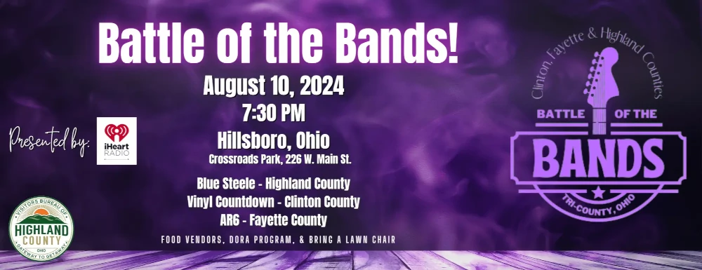 Tri-County Battle of the Bands set for August 10