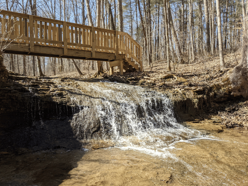 Arch Trail at Miller Nature Sanctuary