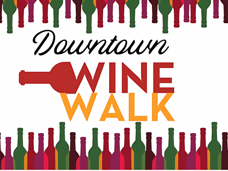 Wine Walk in Downtown Greenfield