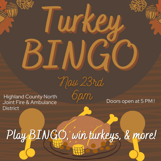 Turkey Bingo! 